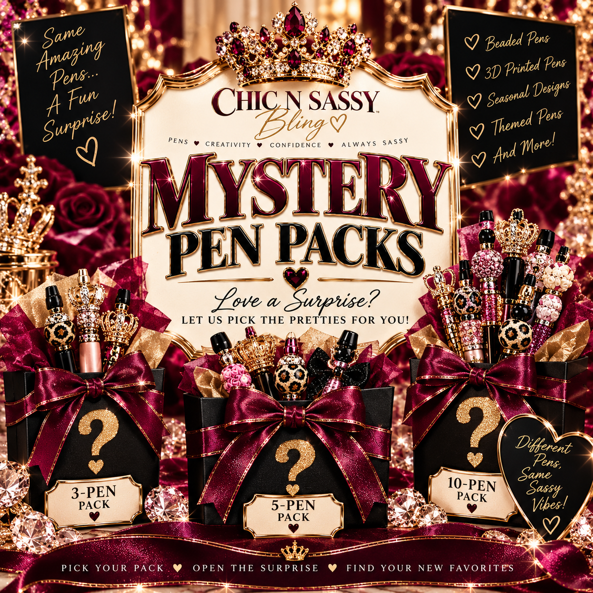Mystery Pack Pens