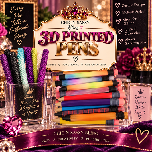 3D Printed Pens